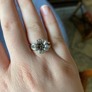FINAL PRICE: James Avery Retired April Flower ring